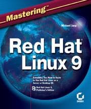 Tapa de Mastering Red Hat Linux 9