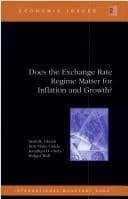 Tapa de Does the exchange rate regime matter for inflation and growth?