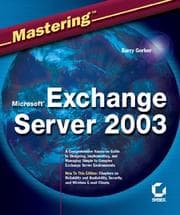 Tapa de Mastering Microsoft Exchange Server 2003