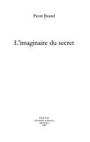 Tapa de L' imaginaire du secret