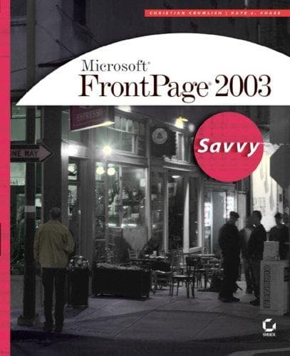 Tapa de Microsoft FrontPage 2003 Savvy