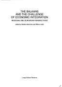 Tapa de The Balkans and the challenge of economic integration