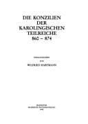 Tapa de Die Konzilien der karolingischen Teilreiche, 860-874