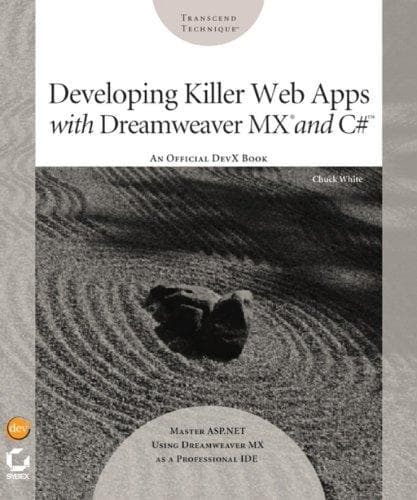 Tapa de Developing killer web apps with Dreamweaver MX and C[SHARP]