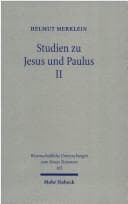 Tapa de Studien zu Jesus und Paulus