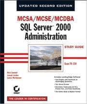 Tapa de MCSA/MCSE/MCDBA