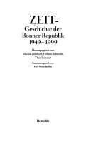 Tapa de ZEIT-Geschichte der Bonner Republik 1949-1999