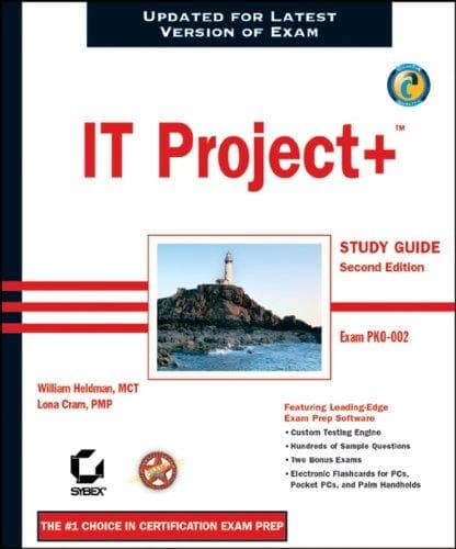 Tapa de IT Project+ study guide