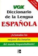 Tapa de Vox diccionario de lengua espanola