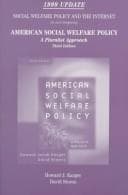 Tapa de Social welfare policy and the Internet, 1999 update