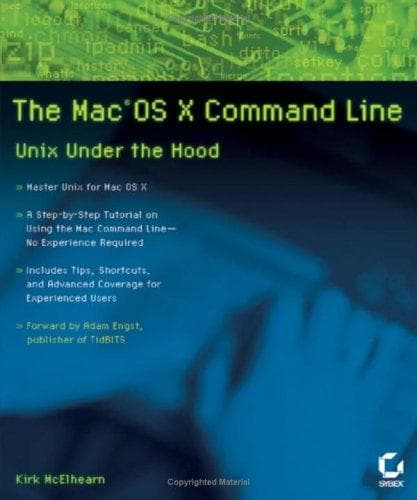 Tapa de The Mac OS X Command Line