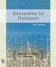 Tapa de Developer to designer