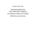 Tapa de Internacionalización de la educación superior en América Latina y el Caribe