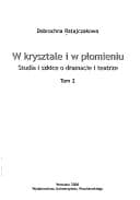 Tapa de W krysztale i w płomieniu
