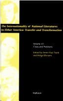 Tapa de The internationality of national literatures in either America