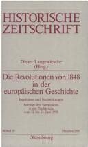 Tapa de Die Revolutionen von 1848 in der europ©Þischen Geschichte