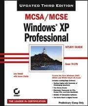 Tapa de MCSA/MCSE Windows XP Professional Study Guide (70-270), 3rd Ed
