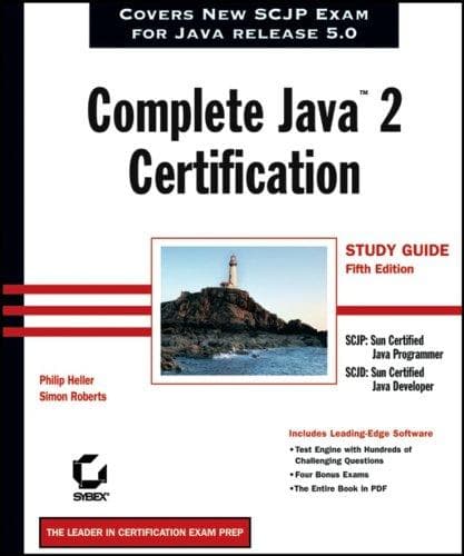 Tapa de Complete Java 2 Certification Study Guide