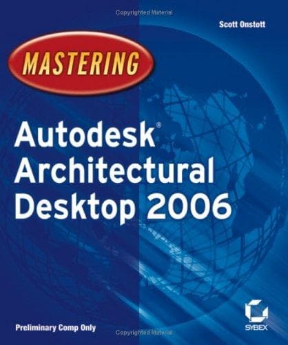 Tapa de Mastering Autodesk Architectural Desktop 2006 (Mastering)