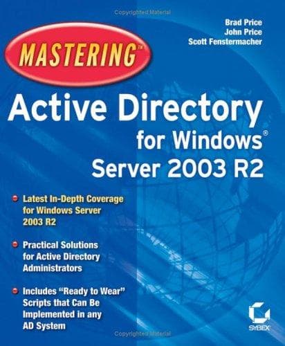 Tapa de Mastering Active Directory for Windows Server 2003 R2