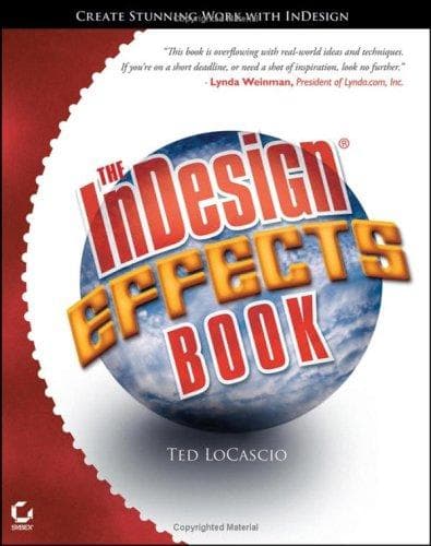 Tapa de The InDesign Effects Book