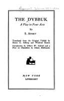 Tapa de The Dybbuk