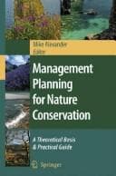 Tapa de Management planning for nature conservation