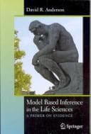 Tapa de Model based inference in the life sciences