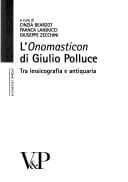 Tapa de L'Onomasticon di Giulio Polluce