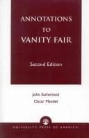 Tapa de Annotations to Vanity fair