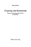 Tapa de Ursprung und Kontinuität