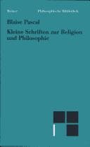 Tapa de Kleine Schriften zur Religion und Philosophie