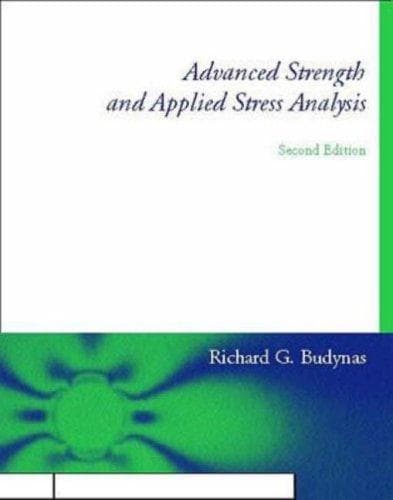 Tapa de Advanced strength and applied stress analysis