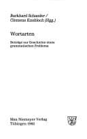 Tapa de Wortarten