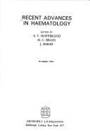 Tapa de Recent advances in haematology