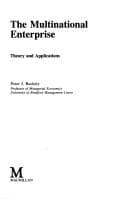 Tapa de Them ultinational enterprise