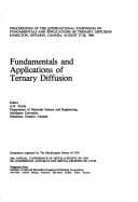 Tapa de Fundamentals and Applications of Ternary Diffusion