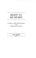 Tapa de Right to be heard