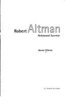 Tapa de Robert Altman