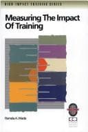Tapa de Measuring the impact of training