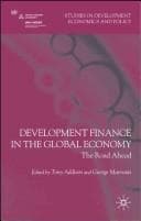 Tapa de Development finance in the global economy