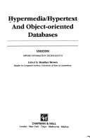 Tapa de Hypermedia/hypertext and object-oriented databases