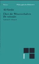 Tapa de Über die Wissenschaften =