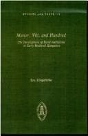 Tapa de Manor, Vill, and Hundred