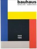 Tapa de Bauhaus, 1919-1933
