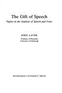 Tapa de The gift of speech