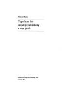 Tapa de Typefaces for desktop publishing