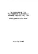 Tapa de The journals of two travellers in Elizabethan and early Stuart England