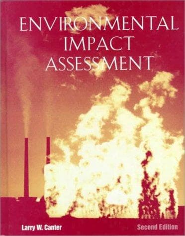 Tapa de Environmental impact assessment