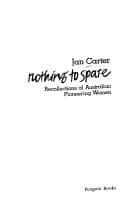 Tapa de Nothing to Spare